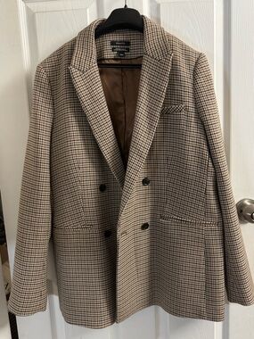 RW Lined Double-Breasted Blazer